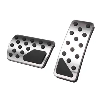 

2pcs/set Accelerator Foot Rest Car Gas Brake Pedal Cover Accessories for Jeep Grand Cherokee Durango 2007-2020 Accessories