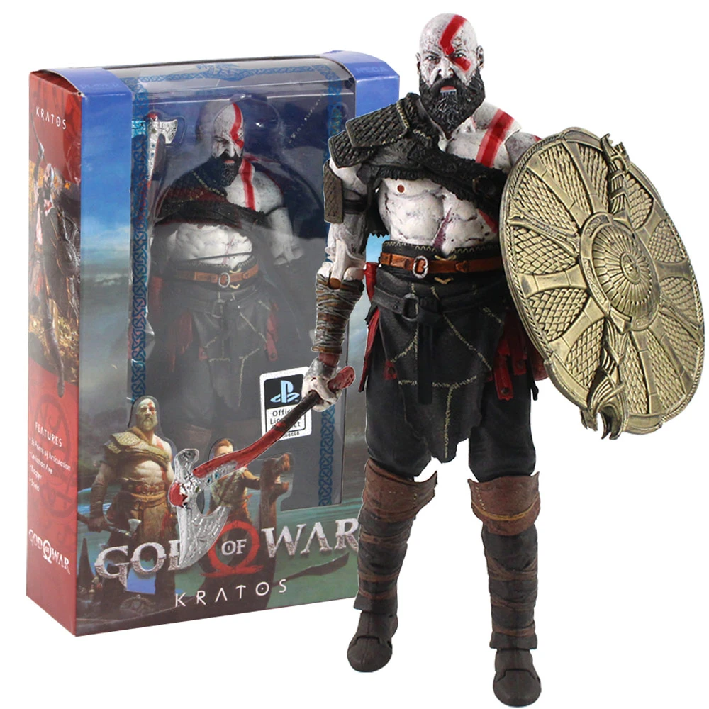 Debilidad Millas Enderezar NECA figura DE ACCIÓN DE Kratos God of War, modelo coleccionable de PVC de  20cm, juguete para niños|Figuras de acción| - AliExpress
