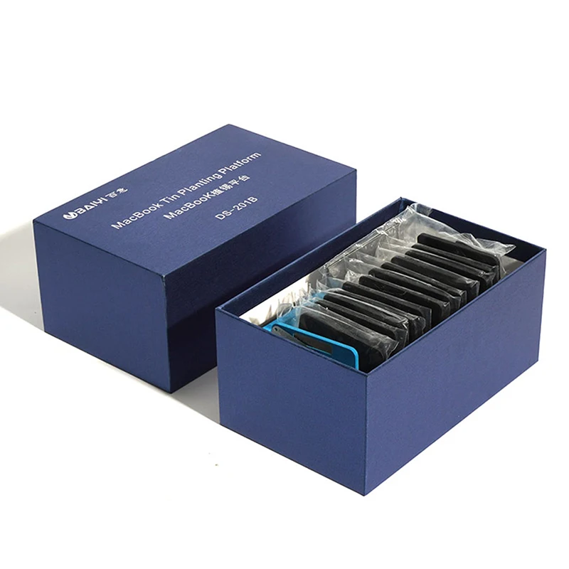 The Laster DS-201B MacBook Tin Planting Platform For PMU SMC T1 T2 RAM NAND WIFI POWER CHIP Of Small BGA Chips | Инструменты