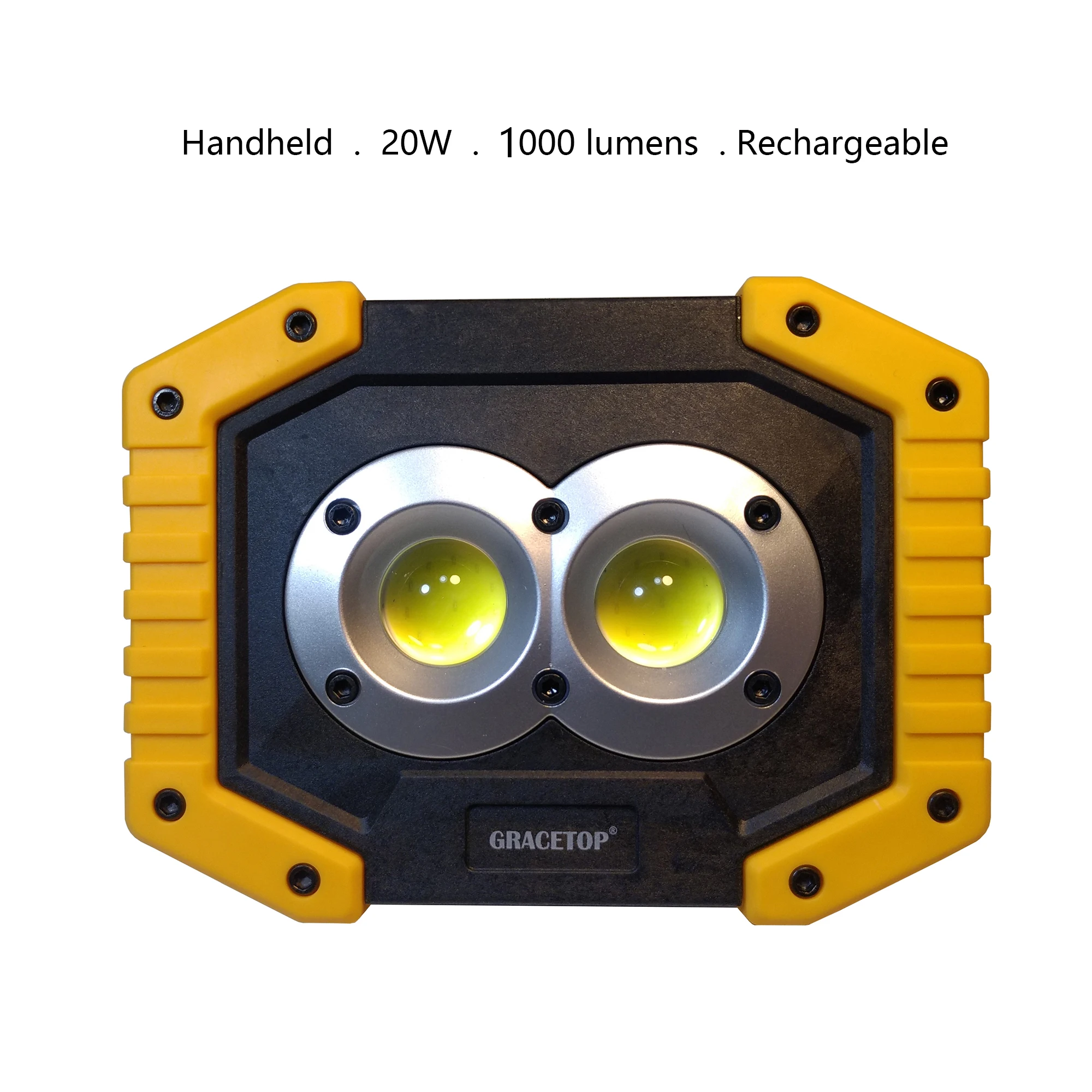 1000 Lumens Portable Led Spotlight Hunting Outdoor 2 3200mah 1000 Lumens Portable Led Spotlight