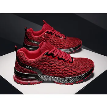 

2020 Men Air Cushion Running Shoes Comfortable Sports Outdoor Sneakers Shockproof Stable Boy Athletic Breathable Walking Shoes