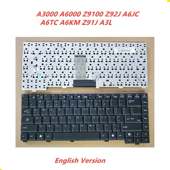 

Laptop English Keyboard For Asus A3000 A6000 Z9100 Z92J A6JC A6TC A6KM Z91J A3L notebook Replacement layout Keyboard