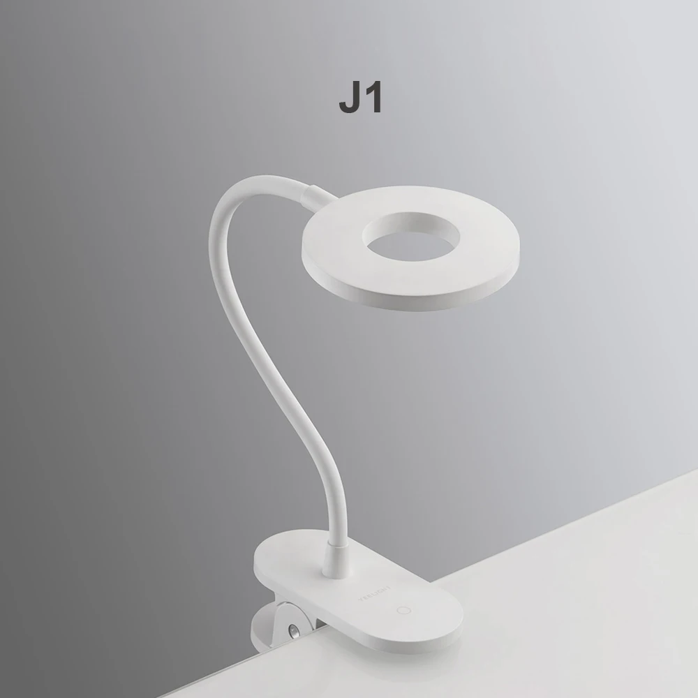 Xiaomi Yeelight светодиодный настольный светильник для глаз настольная лампа USB Настольная лампа с аккумулятором лампа с затемнением для чтения лампа для спальни офиса - Цвет: J1