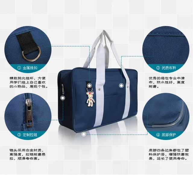JK Bolsa de uniforme escolar para niño y niña, maletín de viaje, accesorios  de Cosplay Love Live, bolsa de mensaje, accesorio de Anime japonés para  Cosplay| | - AliExpress