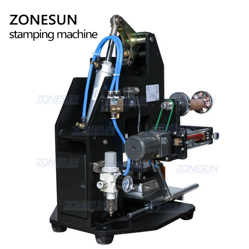 ZONESUN ZS 819k2 116*120 мм профессиональная пневматическая автоматическая машина для
