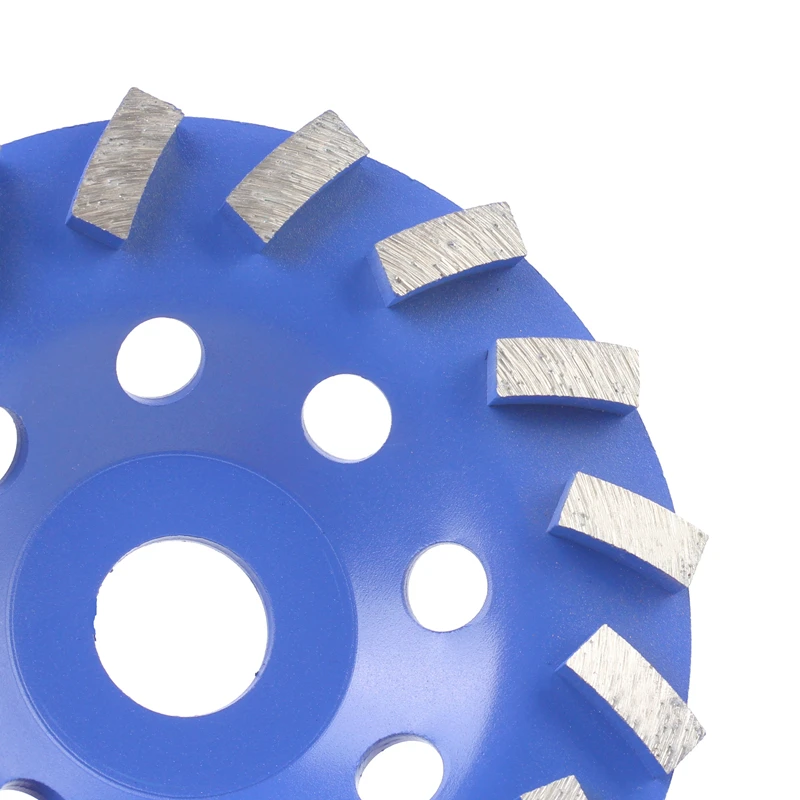 125*22mm Diamond Segment Bowl Grinding Wheel Cup Cutting Disc for Concrete Marble Granite Grinding Rotary Tools