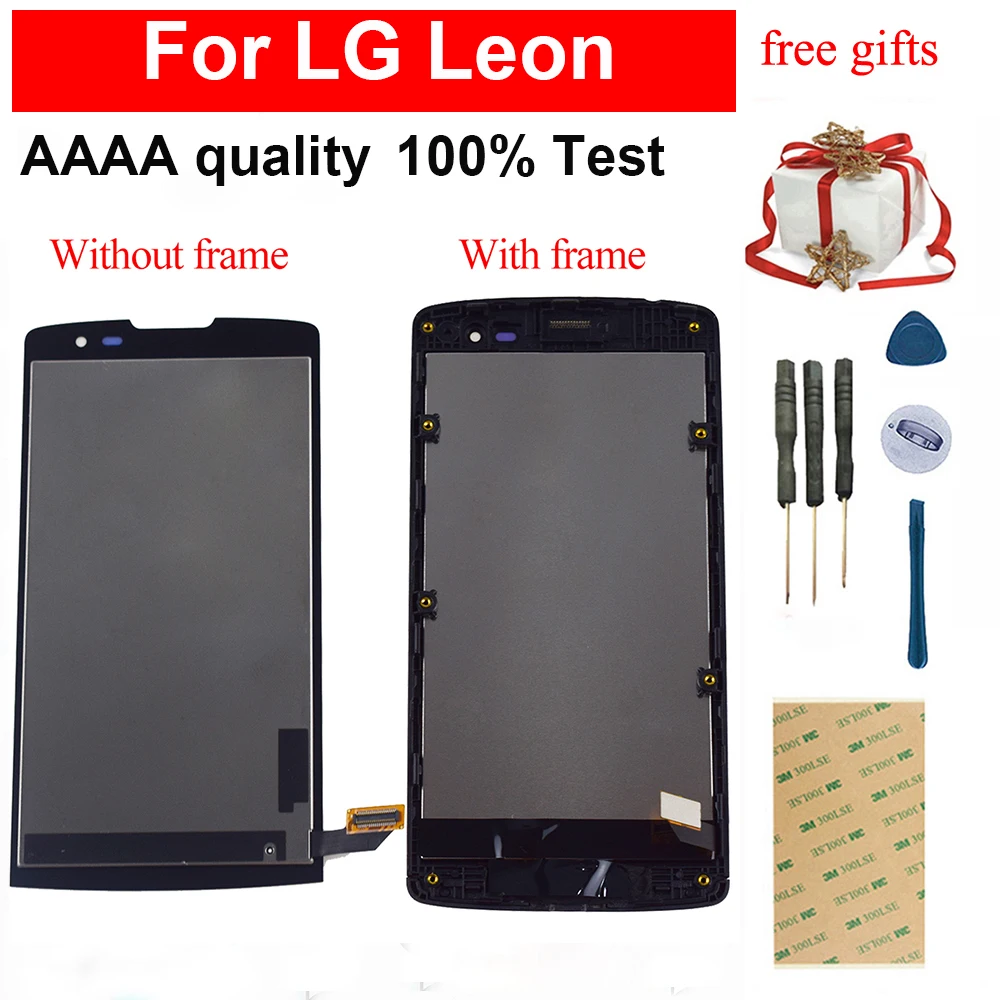 Для LG Leon H340 H320 H324 H340N ЖК сенсорный экран дигитайзер сенсорная стеклянная панель