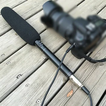 

UK Professional Condenser Shotgun Microphone Mic For DSLR Camera Video Camcorder