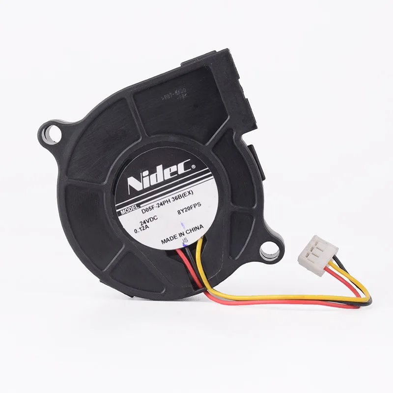 Оригинальный аутентичный Nissan NIDEC 5 см воздуходувка турбина 5015 24 В 0.12A | Компьютеры