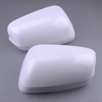 

1Pair Door Side View Rearview Mirror Cover Cap Moulding Protection Decoration Fit For Honda Fit Jazz 2009 2010 2011 2012 2013