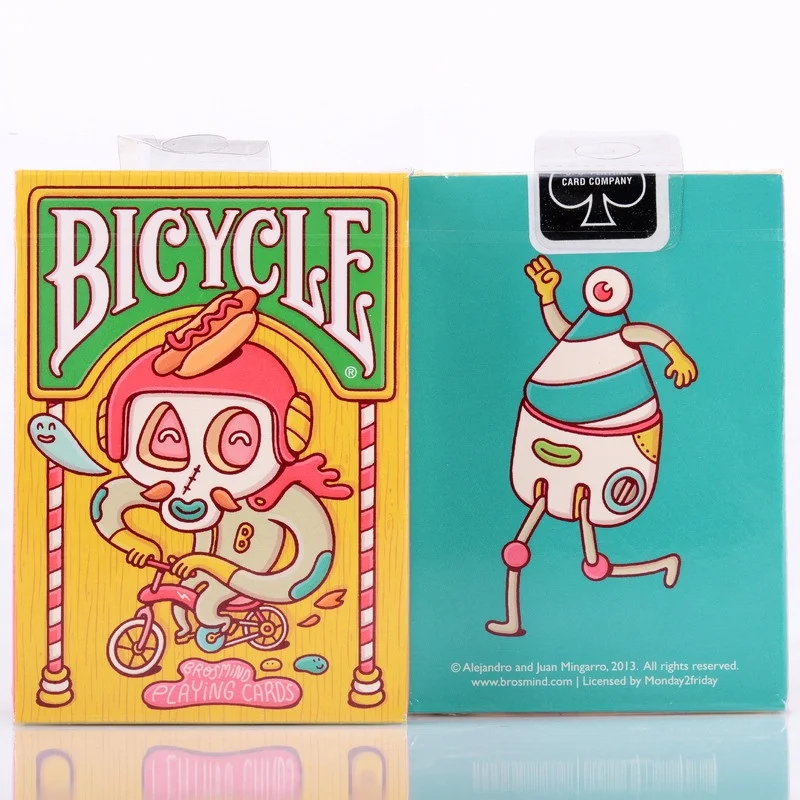 

Bicycle Brosmind Deck Doll House Playing Cards Poker Size Custom Art Magic Tricks Magic Props Magia Deck Lovely Gift Free Ship