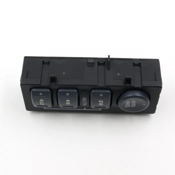 

New 4 Wheel Drive Control Switch 4WD 4x4 Transfer Case Button for Chevrolet AVALANCHE Silverado TAHOE GMC Sierra Yukon 15709327