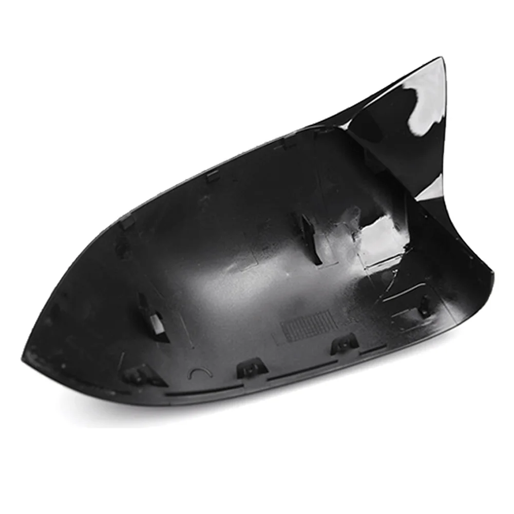 2 шт. глянцевый черный чехол авто зеркало заднего вида крышка крышки слепое пятно