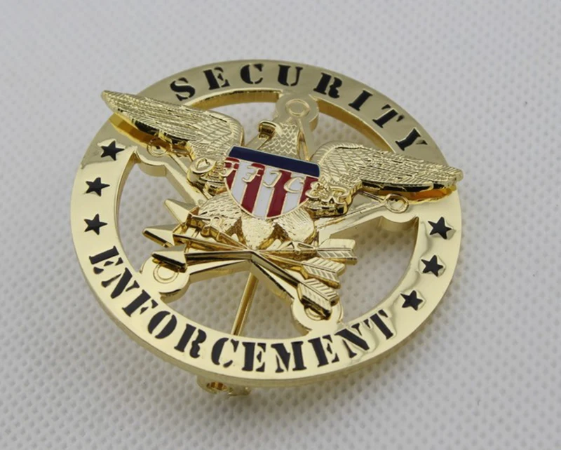 Реплика Фильма Prop Pin Badge-значок безопасности
