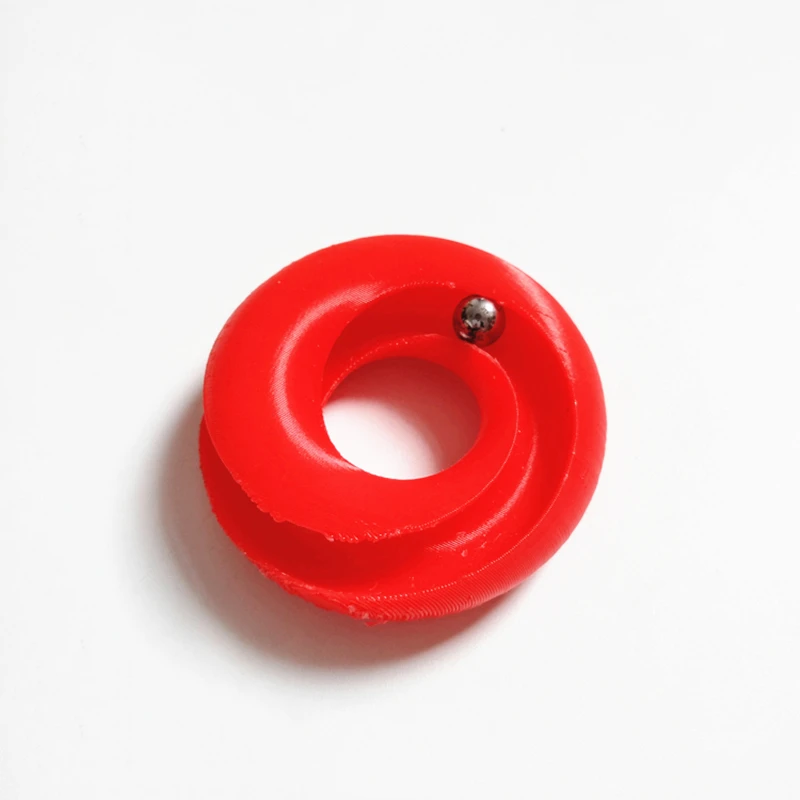 Mobius полоса встроенный мяч математическая Геометрическая модель Топологическая модель обучающая 3D печать дети Souptoys безопасный материал