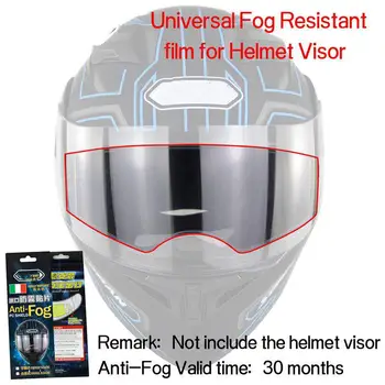 

Universal Motorcycle Helmet Lens Anti Fog Film Motorcycle Helmet Goggles Lens Fog Resistant Films Moto Racing Accessories