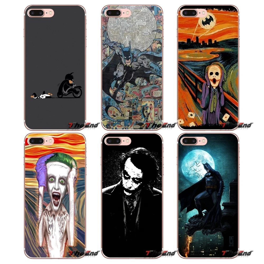 Мягкий чехол для Xiao mi 6 A1 Max x 2 5X 6X Red Note 5 5A 4X 4A A4 4 Plus Pro Arkham Origins Joker логотип БЭТМЭН |