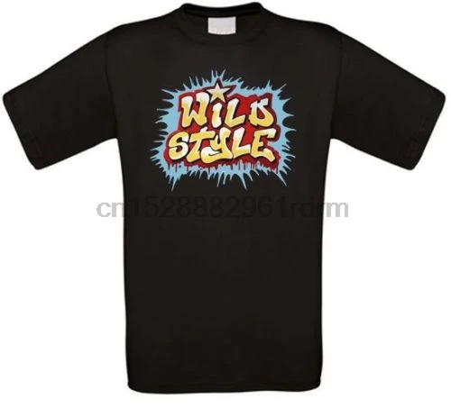 Newest 2019 Style Wildstyle Rap Hip Hop Graffiti Cult Movie T-Shirt all sizes new Short Sleeve Printed O-Neck Tee For Men | Мужская