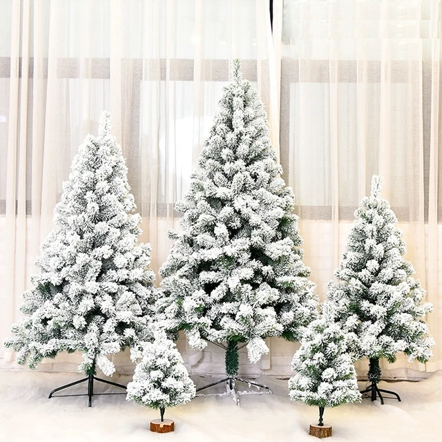 Artificial Christmas Tree Snow Pine Cones  Flock Christmas Tree Spray Snow  - White - Aliexpress