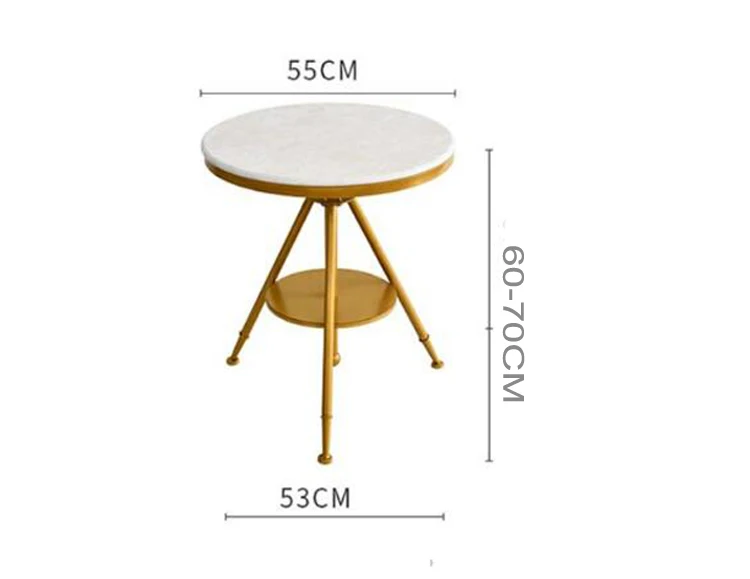 Adjustable lift sofa side table creative living room coffee table small round table bedside table home furniture