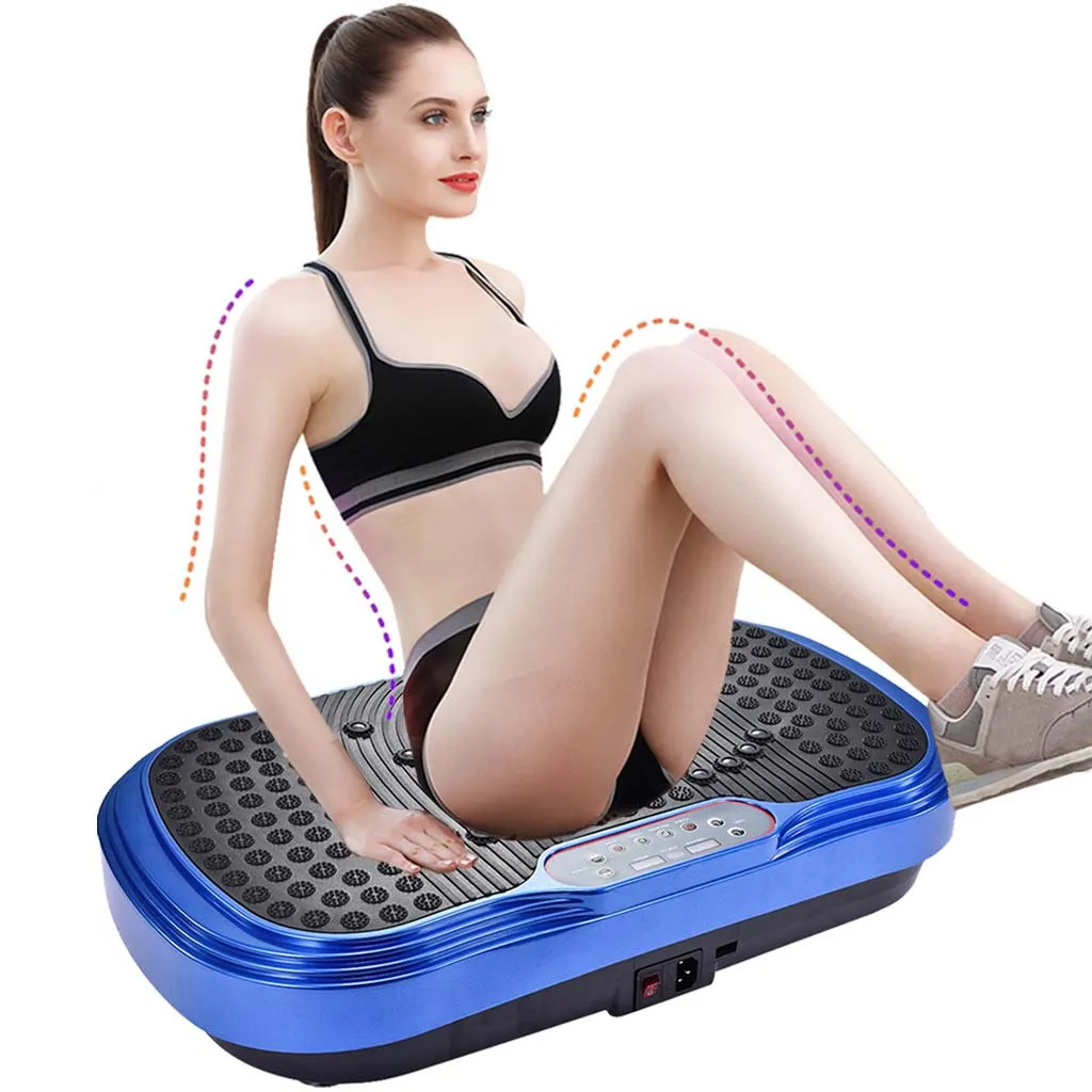 Whole Body Workout Vibration Plate Exercise Machine Fitness Platform Training ems muscle stimulation