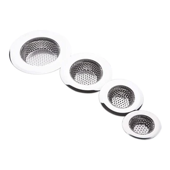 

Hair Extension Shower Drain (8 Pieces), Bathtub Drain Cover, Sink Drain Plug, Kitchen and Bathroom Sink Filter