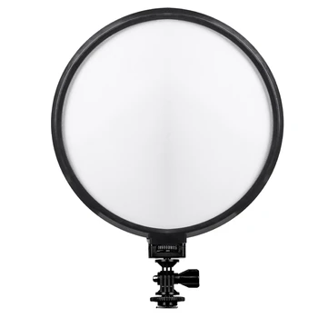 

VILTROX VL-500T 9 Inch Circular LED Video Light 3300K-5600K CRI 95+ Max. Power 25W for Portrait Children Macro Life Photography