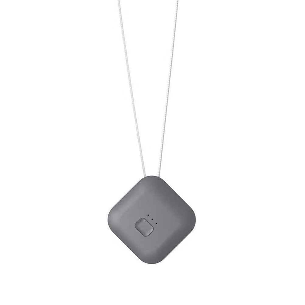 4 цвета очиститель воздуха USB Портативное персональное носимое ожерелье