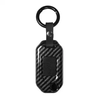

3-Button Carbon Fiber Remote Flip Key Fob Case Cover For HONDA Accord