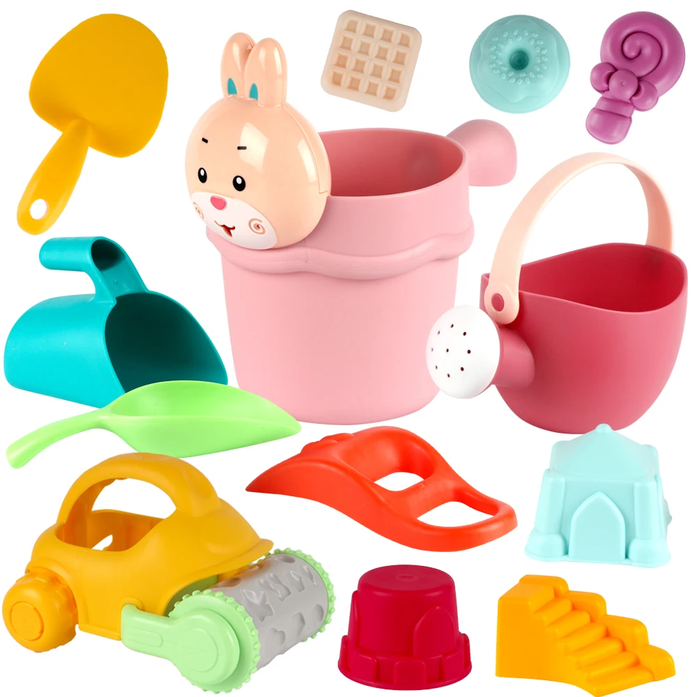 3WBOX Beach Sand table Toys for Kids Game Children Sandbox Set Kit Summer swiming Toys for Beach Play Water Play Cart sea toys afbeelding