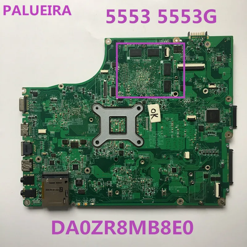 PALUBEIRA DA0ZR8MB8E0 REV E MBPV706001 MB. PV706.001 для acer aspire 5553 5553G материнская плата ноутбука DDR3 с чипом видеокарты