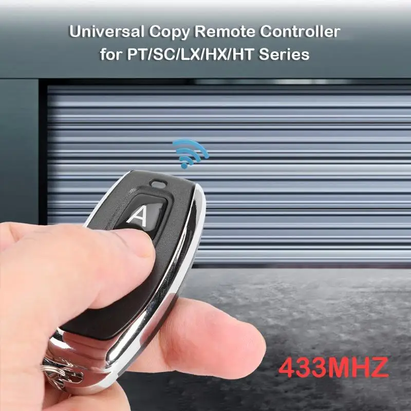 

AK-KBJ027 2 Buttons 433MHZ Remote Control Copy Duplicator Electric Switch for Garage Door Smart Remote Control Copy Duplicator