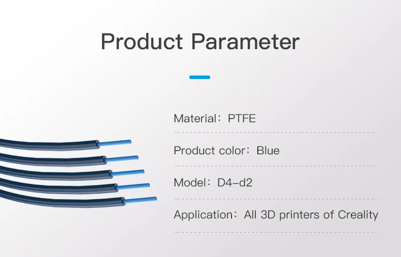 Capricorn Bowden PTFE Tubing XS Serie 1M Tube Quick Fitting 1Pcs Pneumatic Fitting Push 1.75mm Filament 3D Printer Part epson head