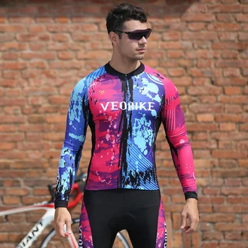 

Cycling clothes long-sleeved suit mountain bike bicycle cycling clothes men's long-sleeved sweat-wicking cycling clothes