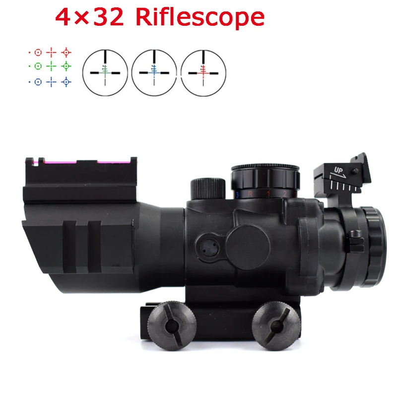 Тактический прицел 4X32 охотничий военная стрельба страйкбольная винтовка