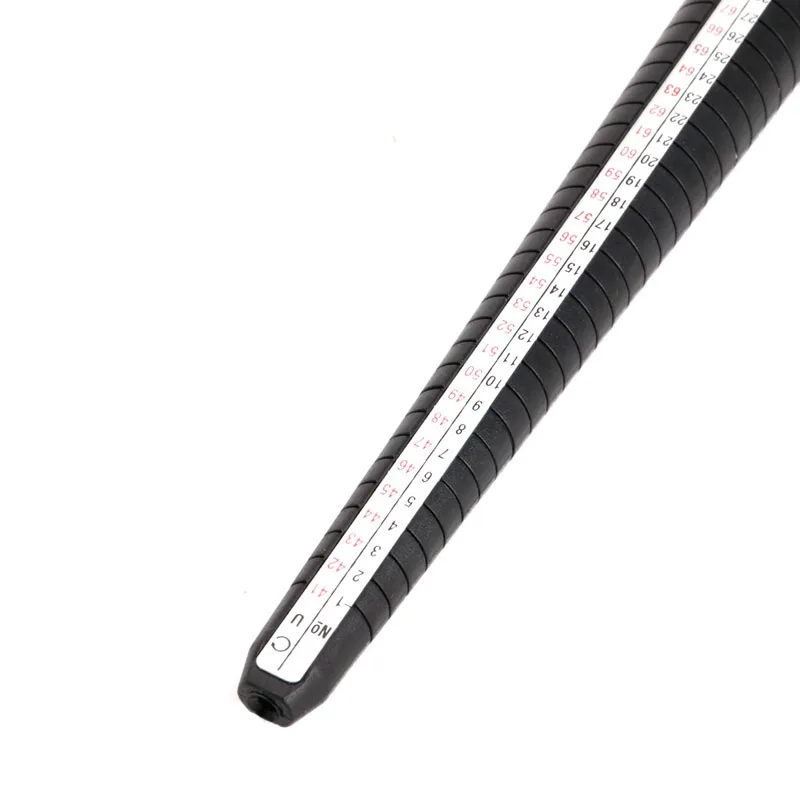 

RING SIZE STICK MANDREL FINGER GAUGE RING SIZER SET MEASURING SIZES JEWELRY TOOL U4LF