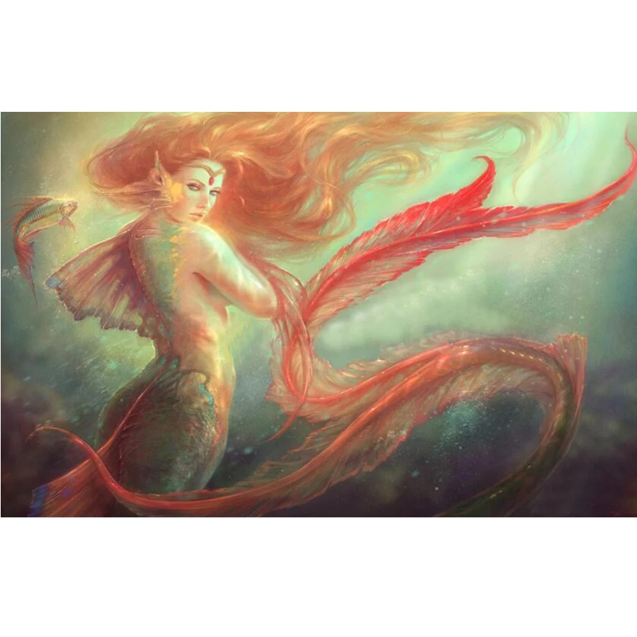 Картинка русалка сосет