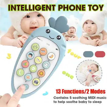 

Mobile Phone Toy Kids Music Learning Machine Kid Early Education Toys Simulation Mobile Children's Learning Toys Gift