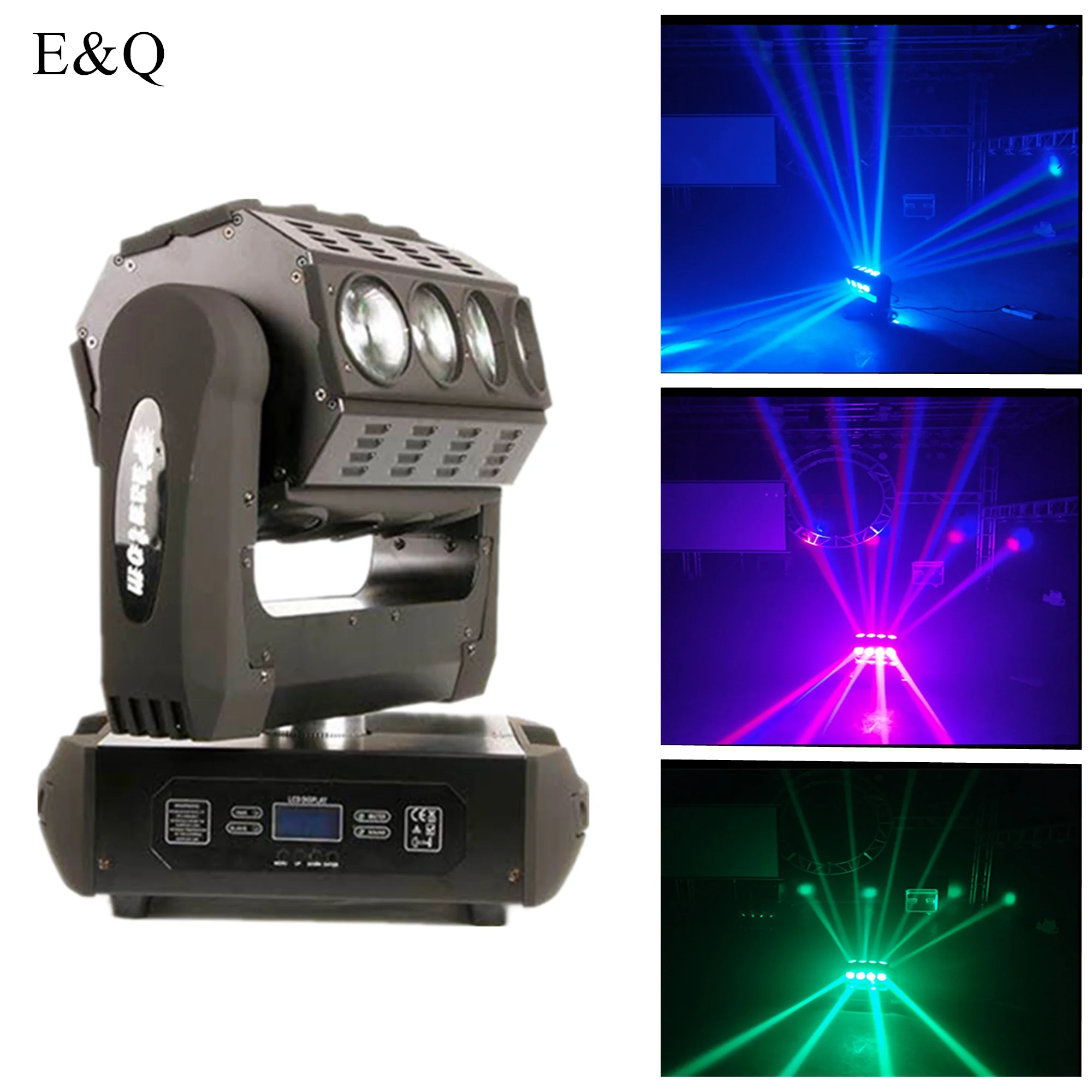 LED 16X15W Moving Head Spotlight Beam Light DMX Control Professional Stage Lighting DJ Disco Home Entertainment Party | Освещение