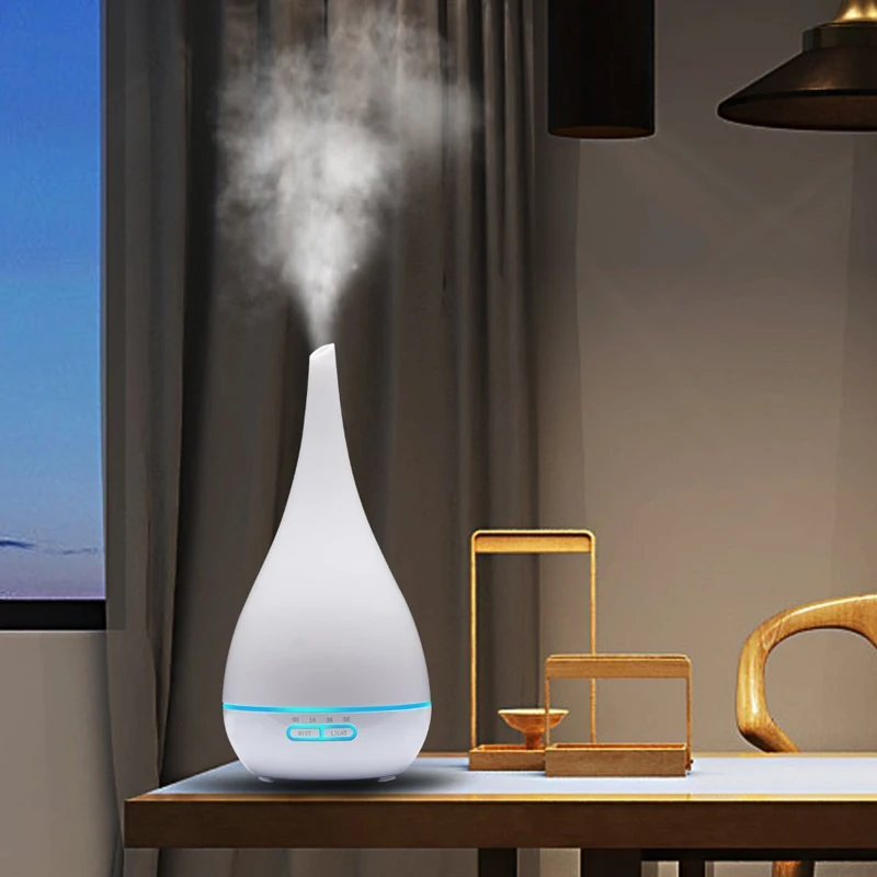 

350ML Mini Humidifier Home Silent Large Capacity Air Purifier Aroma Essential Oil Diffuser For Household Bedroom Office