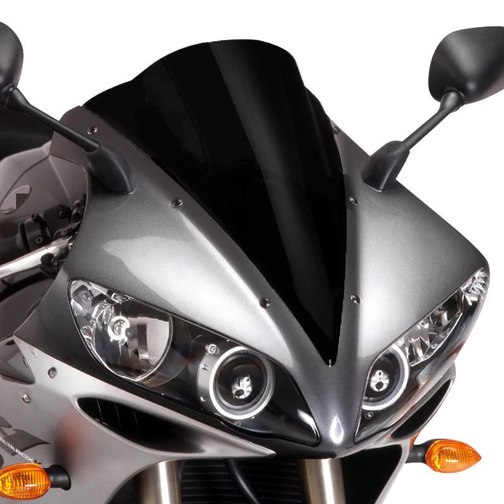 Motorcycle Windproof Windshield Windscreen For Yamaha YZF R1 2004 2005 2006 / YZF-R1 04 05 06
