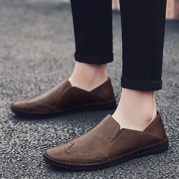 

casual Mens 2020 men leisure mens shoes fashion mens shoe man loafers for causal outdoor sport sports sale black Sneaker Casual