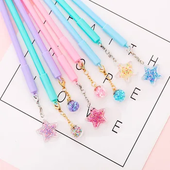 

Star Pendant Cute Pens Stationery Cartoon Kawaii Pen Student Gel Pens Novelty Gel Pen Student Stationery Kawaii School Supplies