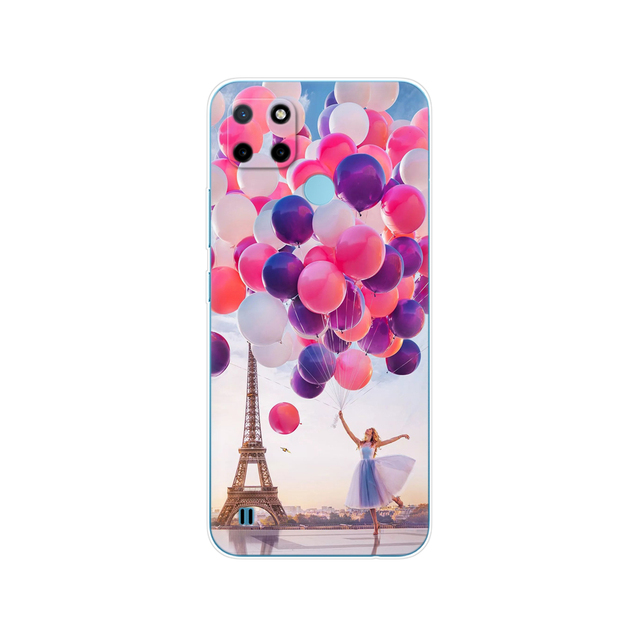 Realme C21Y C25Y Case Silicon Back Cover Phone Case For OPPO Realme C21Y C25Y 4G Soft Case RMX3261 coque TPU bumper 6.5inch