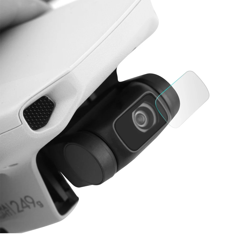 2 шт. Защита объектива камеры для DJI Mavic Mini Drone против царапин против трещин HD Закаленное стекло Защитная пленка для объектива Комплект аксессуаров