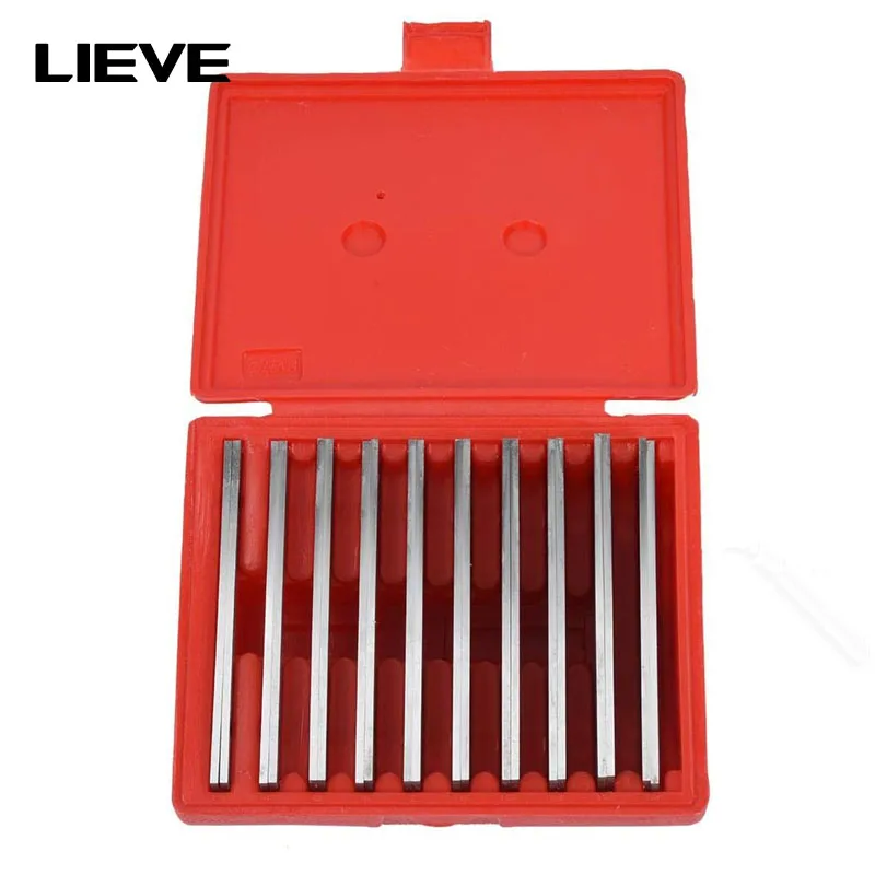 20 Pieces Hardened Parallels Tools 6" Long 1/8" Wide And 1/2 To 1-5/8 Thicken Steel High Precision Parallels Bar Set Hot