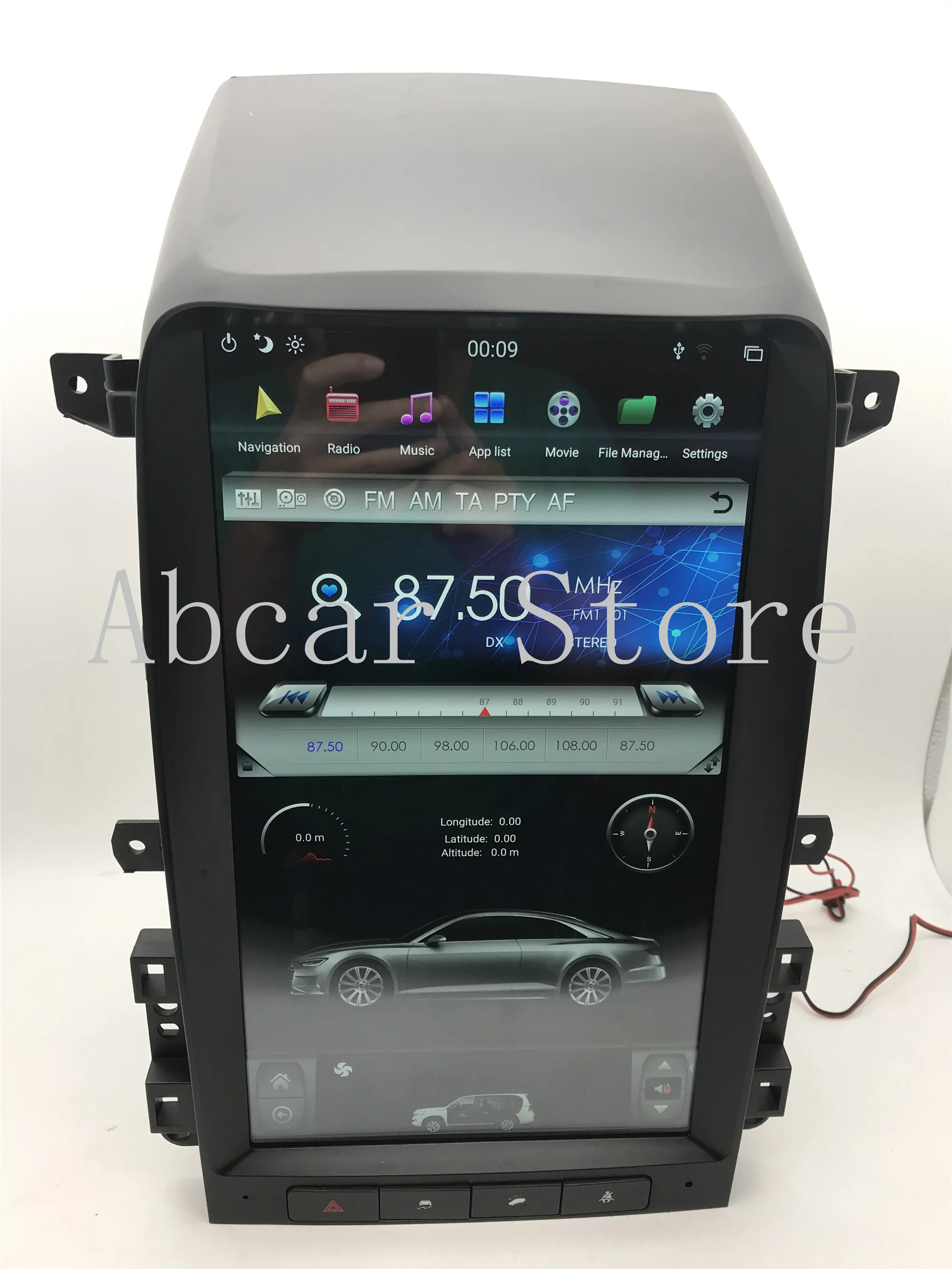 13,6 ''Tesla стиль Android 8,1 PX6 HDMI Автомобильный dvd-плеер gps навигация для Chevrolet Captiva 2007 2008 2009 2010 2011 2012 радио