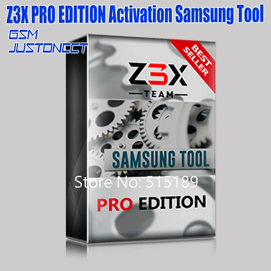 The Newest original  Z3X PRO SET EDITION Samsung Tool Pro activation + 4 cables