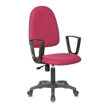 

Chair бюрократ ch-1300n, trolley, cloth, Burgundy, (ch-1300n/3c18)