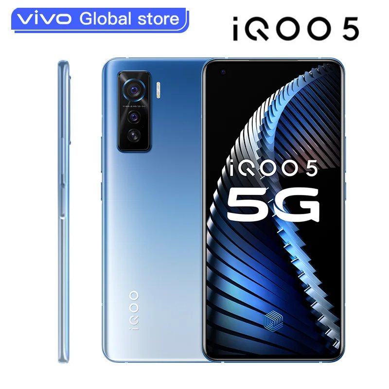 Смартфон vivo iQOO 5 12 Гб 128 ГБ Snapdragon 865 5G 4500 мАч 55 Вт 120 Гц|Смартфоны| |